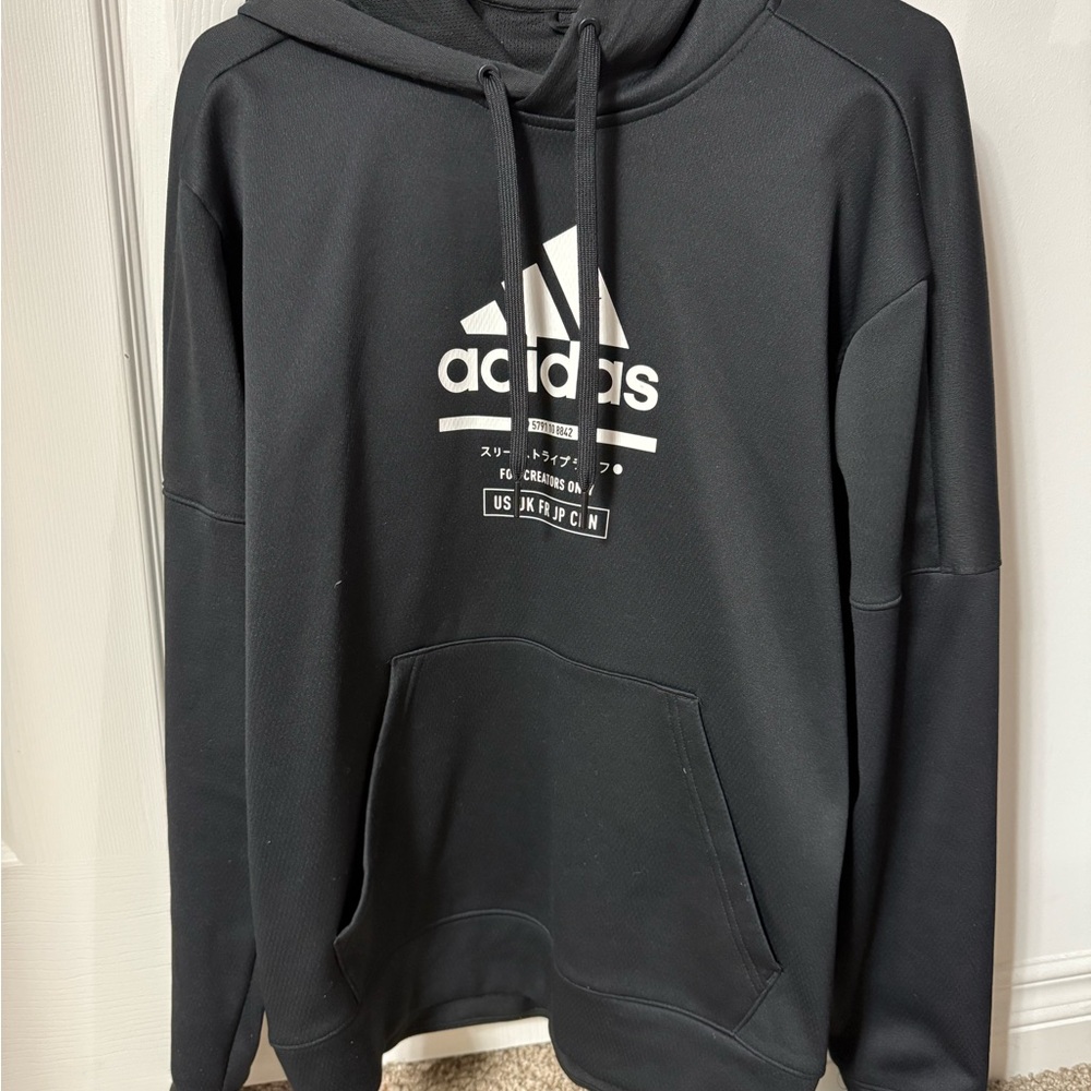 Adidas Men's Black Hoodie
